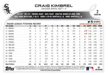 2022 Topps - All-Star Game Stamped #2 Craig Kimbrel  Back
