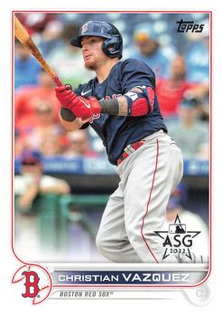 2022 Topps - All-Star Game Stamped #63 Christian Vazquez  Front