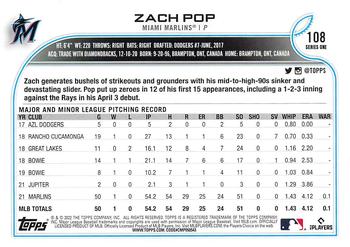 2022 Topps - All-Star Game Stamped #108 Zach Pop  Back