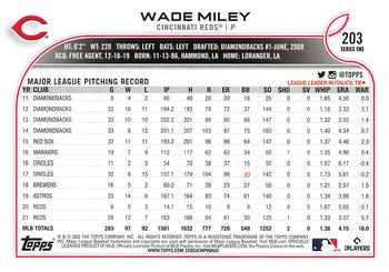 2022 Topps - All-Star Game Stamped #203 Wade Miley  Back