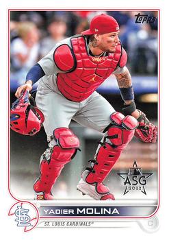 2022 Topps - All-Star Game Stamped #205 Yadier Molina  Front