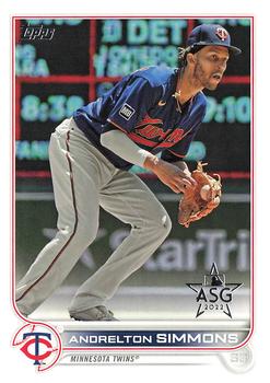 2022 Topps - All-Star Game Stamped #306 Andrelton Simmons  Front