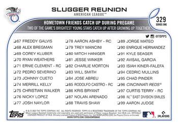 2022 Topps - All-Star Game Stamped #329 Slugger Reunion  Back