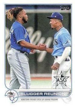 2022 Topps - All-Star Game Stamped #329 Slugger Reunion  Front