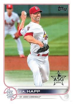 2022 Topps - All-Star Game Stamped #334 J.A. Happ Front