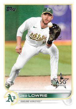 2022 Topps - All-Star Game Stamped #343 Jed Lowrie Front