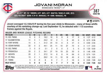 2022 Topps - All-Star Game Stamped #387 Jovani Moran Back