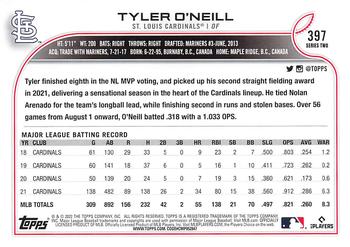 2022 Topps - All-Star Game Stamped #397 Tyler O'Neill Back