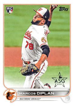 2022 Topps - All-Star Game Stamped #517 Marcos Diplan Front