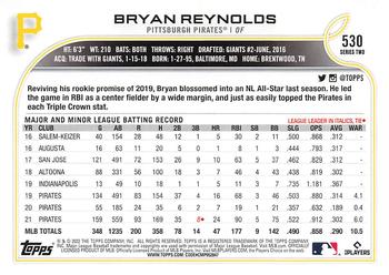 2022 Topps - All-Star Game Stamped #530 Bryan Reynolds Back