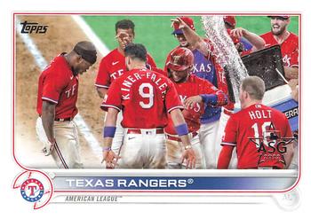 2022 Topps - All-Star Game Stamped #558 Texas Rangers Front
