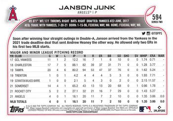 2022 Topps - All-Star Game Stamped #594 Janson Junk Back