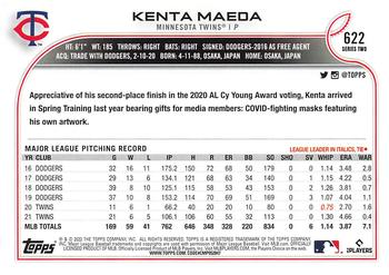 2022 Topps - All-Star Game Stamped #622 Kenta Maeda Back