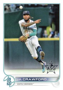2022 Topps - All-Star Game Stamped #628 J.P. Crawford Front