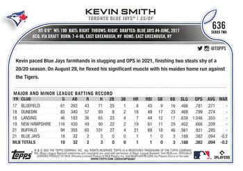 2022 Topps - All-Star Game Stamped #636 Kevin Smith Back
