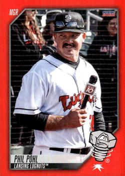2022 Choice Lansing Lugnuts #34 Phil Pohl Front