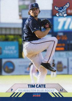 2022 Choice Wilmington Blue Rocks #14 Tim Cate Front