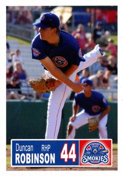 2018 Grandstand Tennessee Smokies #NNO Duncan Robinson Front