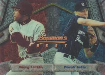 1994 Bowman's Best #95 Barry Larkin / Derek Jeter Front