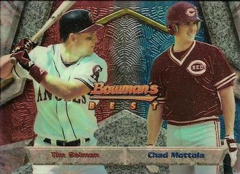 1994 Bowman's Best #102 Tim Salmon / Chad Mottola Front