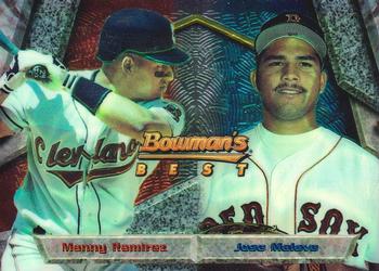 1994 Bowman's Best #107 Manny Ramirez / Jose Malave Front