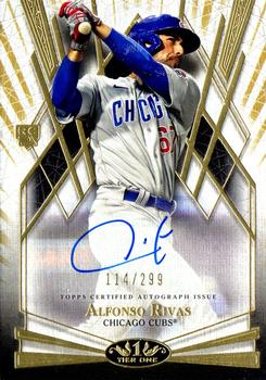 2022 Topps Tier One - Break Out Autographs #BOA-ALR Alfonso Rivas Front
