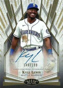 2022 Topps Tier One - Break Out Autographs #BOA-KL Kyle Lewis Front