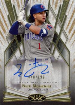 2022 Topps Tier One - Break Out Autographs #BOA-NM Nick Madrigal Front