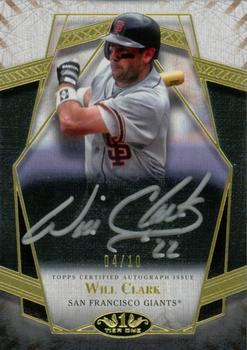 2022 Topps Tier One - Prime Performers Autographs Silver Ink #PPA-WCL Will Clark Front