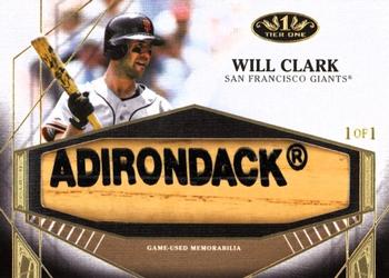 2022 Topps Tier One - Tier One Limited Lumber #LLR-WCL Will Clark Front