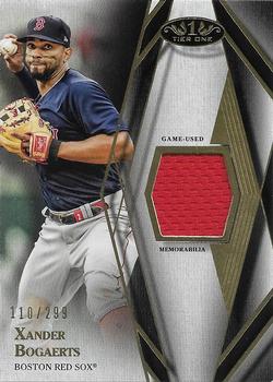 2022 Topps Tier One - Tier One Relics Design A #T1R-XB Xander Bogaerts Front