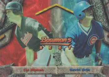 1994 Bowman's Best - Refractors #94 Cal Ripken / Kevin Orie Front