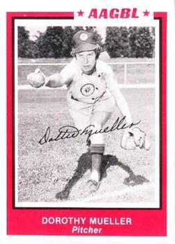 1984 AAGBL All-American Girls Professional Baseball League 1943-1954 #17 Dorothy Mueller Front
