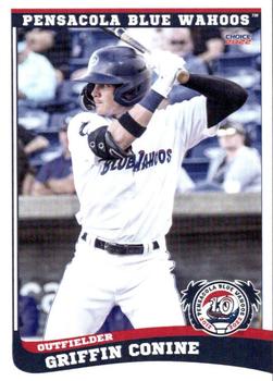 2022 Choice Pensacola Blue Wahoos #06 Griffin Conine Front