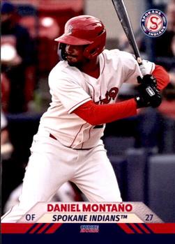 2022 Choice Spokane Indians #19 Daniel Montano Front