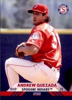 2022 Choice Spokane Indians #22 Andrew Quezada Front