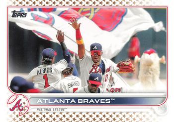 2022 Topps - Gold Star #164 Atlanta Braves Front