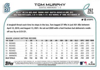 2022 Topps - Gold Star #262 Tom Murphy  Back