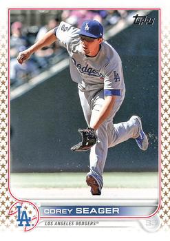 2022 Topps - Gold Star #301 Corey Seager  Front