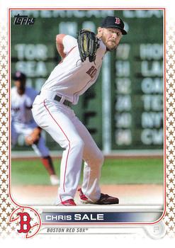 2022 Topps - Gold Star #409 Chris Sale Front