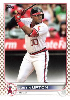 2022 Topps - Gold Star #444 Justin Upton Front