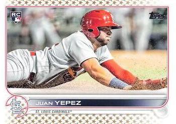 2022 Topps - Gold Star #506 Juan Yepez Front