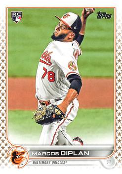 2022 Topps - Gold Star #517 Marcos Diplan Front