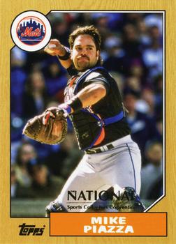 2022 Topps National Q&A - 1987 Topps VIP #87VIP-5 Mike Piazza Front