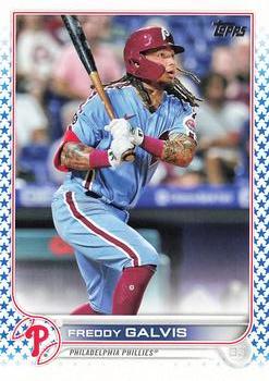 2022 Topps - Blue Star #67 Freddy Galvis  Front