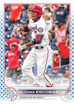 2022 Topps - Blue Star #116 Alcides Escobar  Front