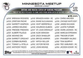 2022 Topps - Blue Star #122 Minnesota Meetup Back