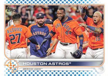 2022 Topps - Blue Star #136 Houston Astros Front