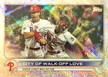 2022 Topps - Foilboard Retail #321 City of Walk-Off Love Front