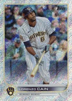 2022 Topps - Foilboard Retail #442 Lorenzo Cain Front